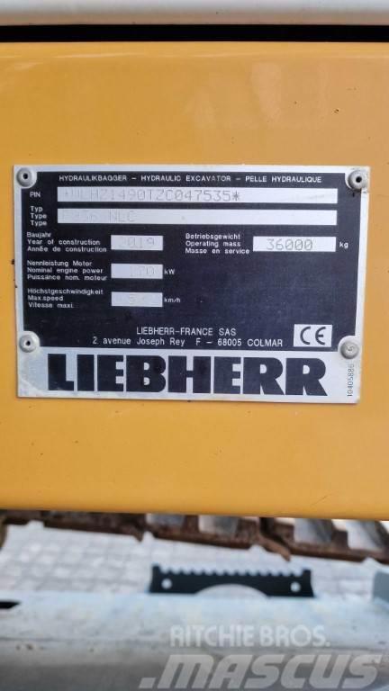 Liebherr R 936 Litronic Kāpurķēžu ekskavatori