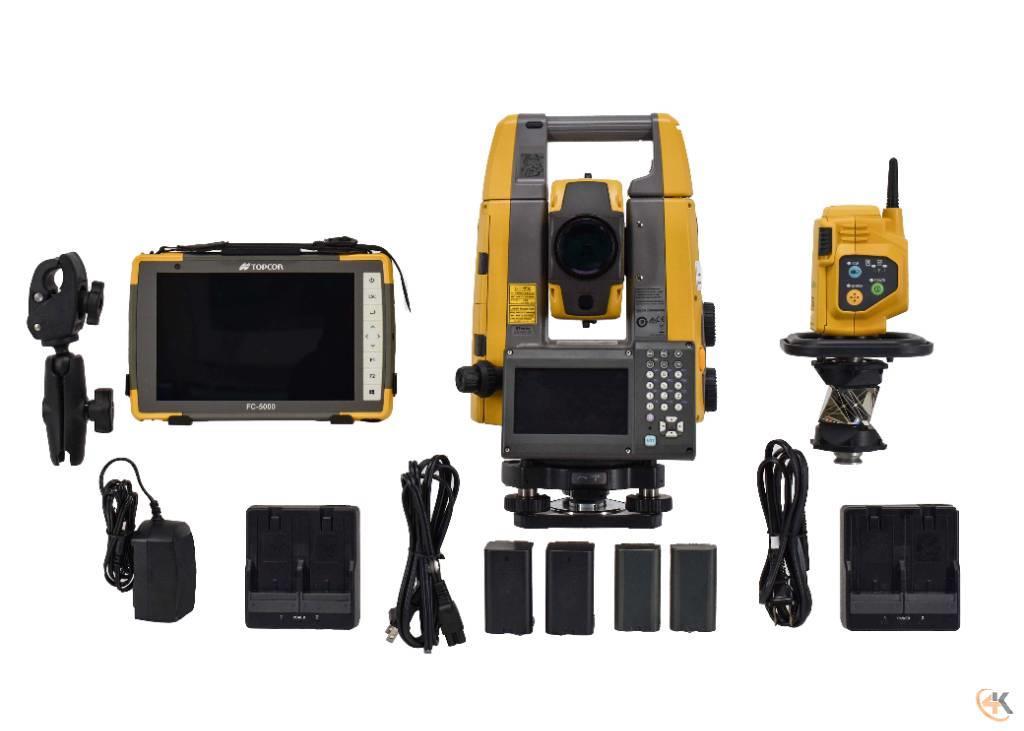Topcon GT-503 Robotic Total Station w FC-5000 & Pocket-3D Other components