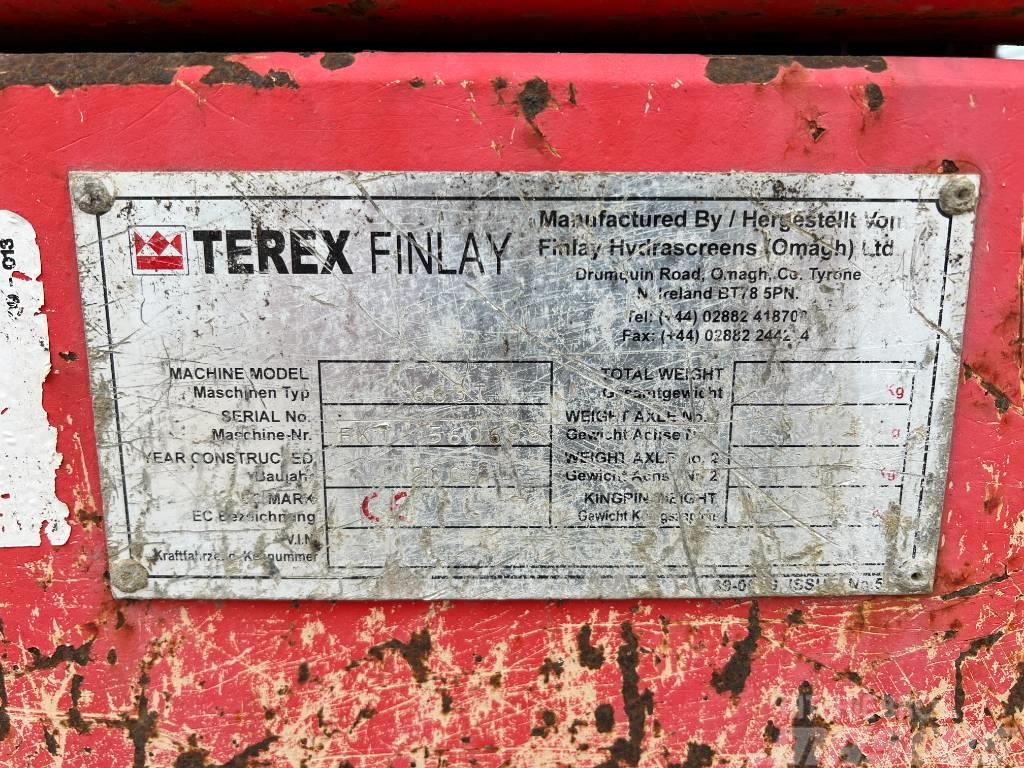Terex Finlay 663T - New Conveyor / Good Condition Mobile screeners