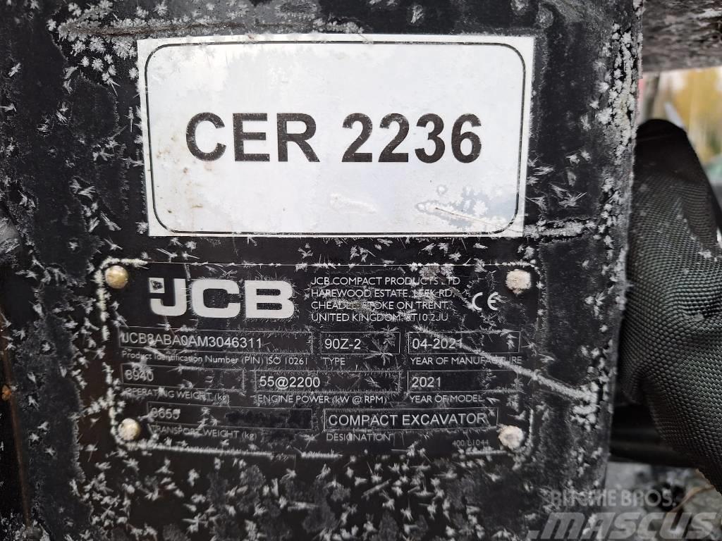 JCB 90 Z-2 Vidēja lieluma ekskavatori 7 t - 12 t
