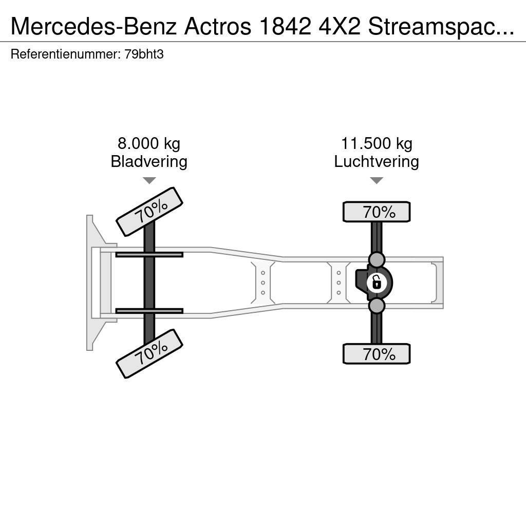 Mercedes-Benz Actros 1842 4X2 Streamspace NL Truck Side skirts 8 Vilcēji
