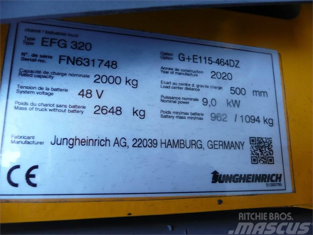 Jungheinrich EFG 320 464 DZ Elektriskie iekrāvēji