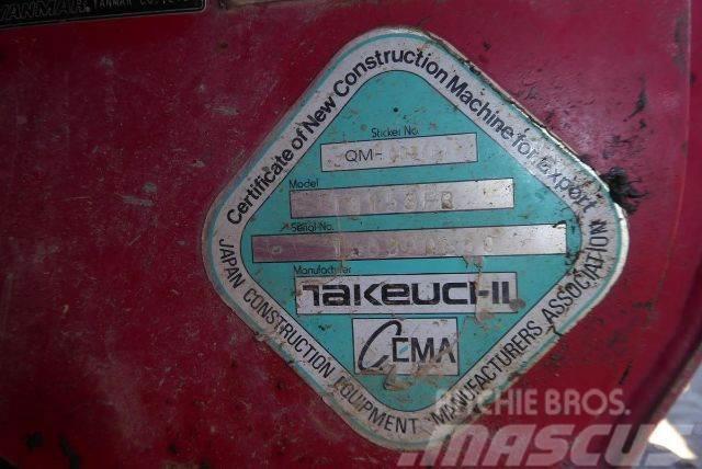 Takeuchi TB153FR Kāpurķēžu ekskavatori