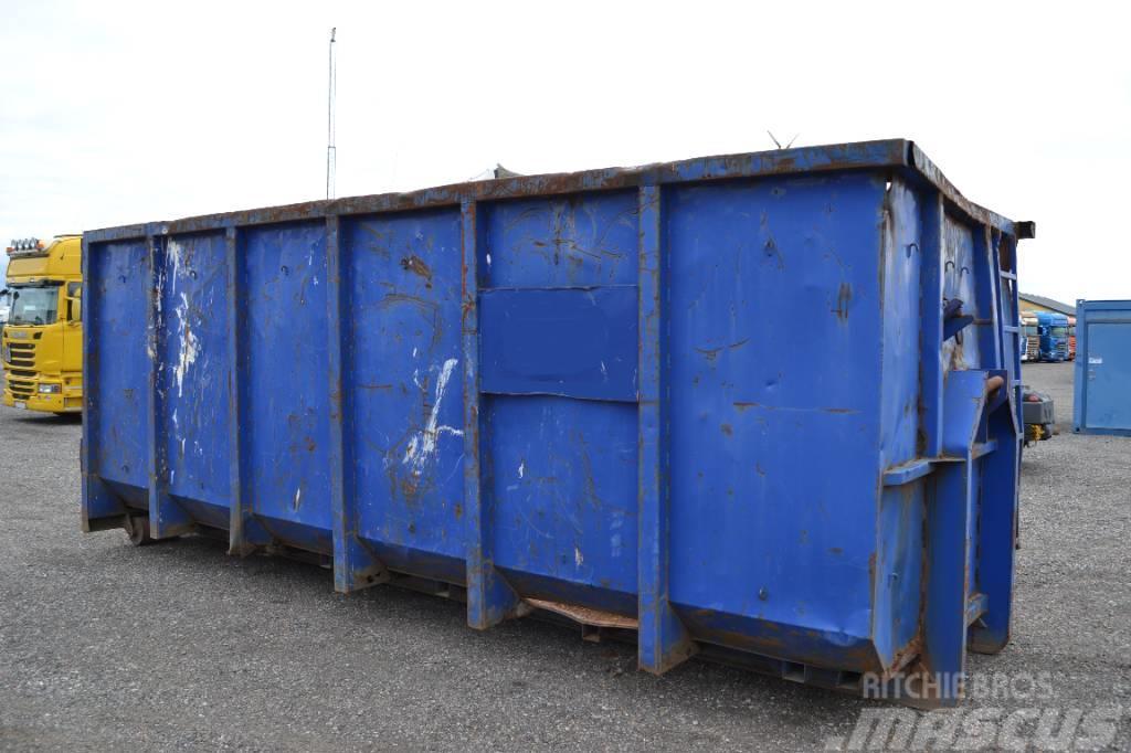  Container Lastväxlare 30 Kubik Blå Demountables