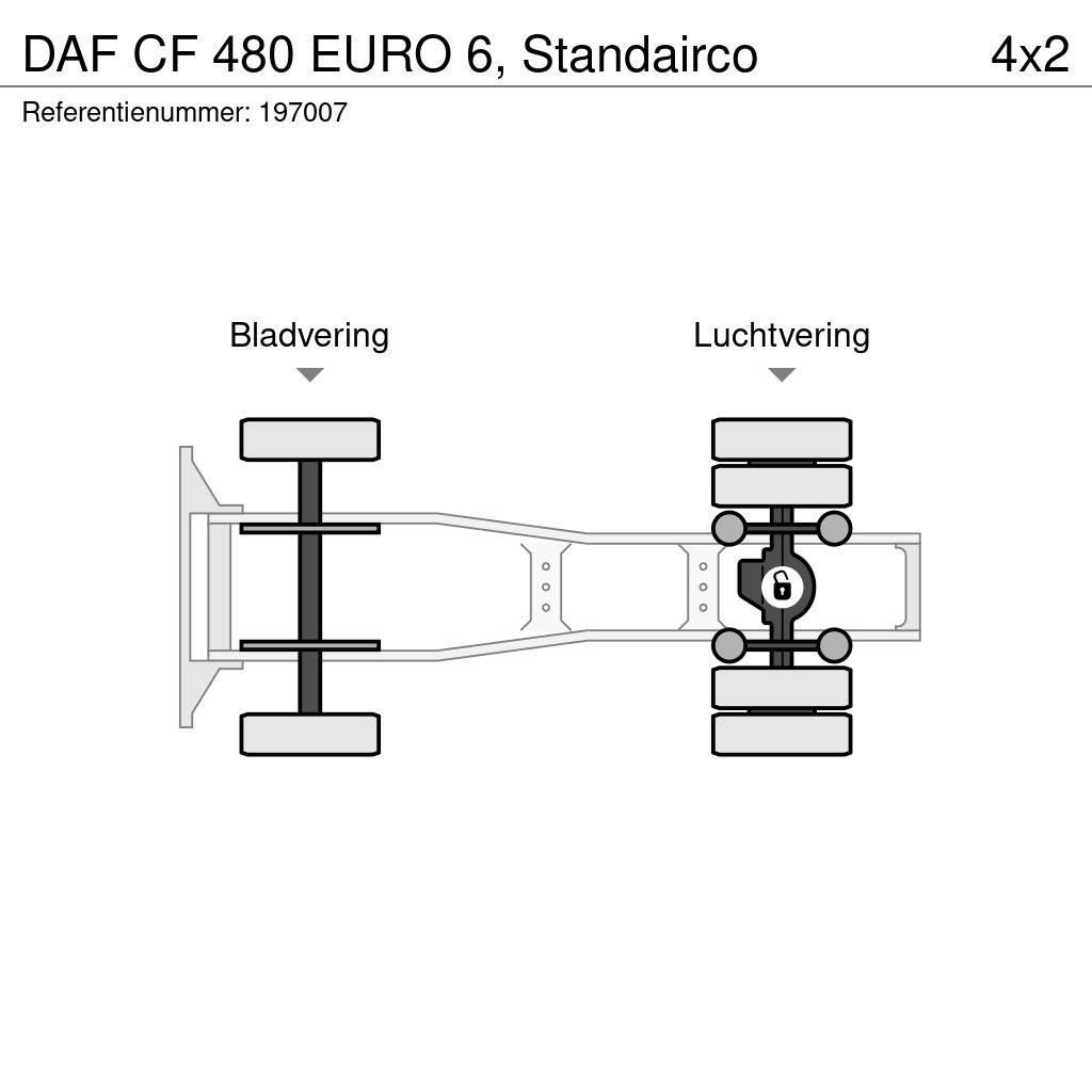 DAF CF 480 EURO 6, Standairco Vilcēji