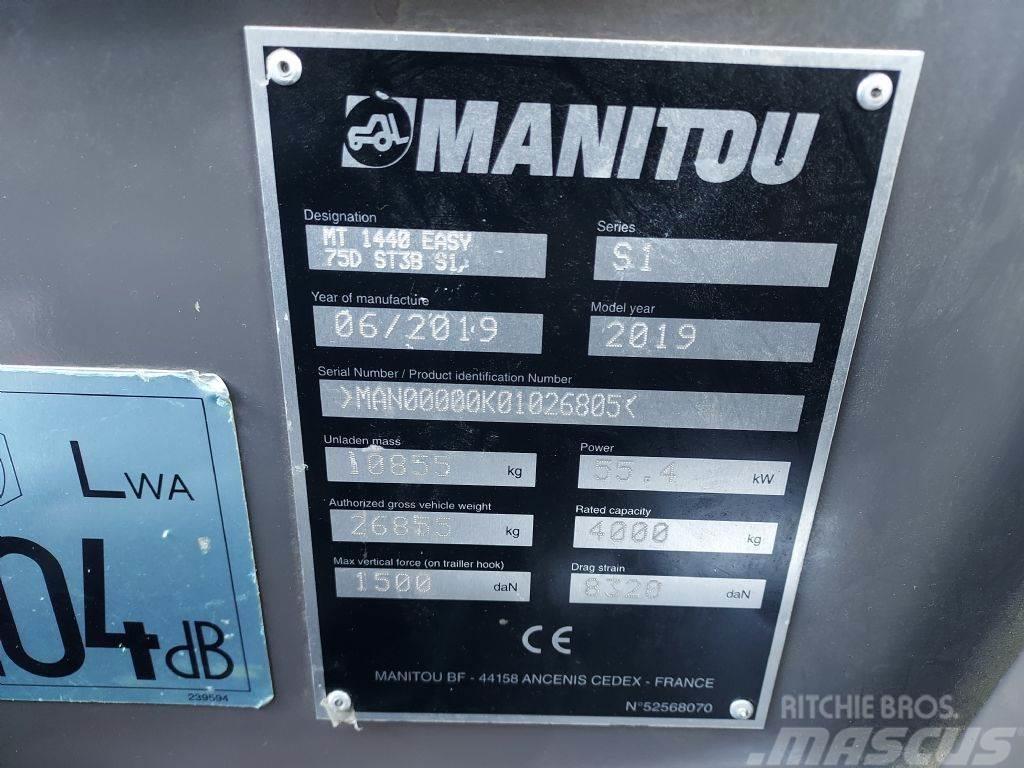Manitou MT 1440Easy Teleskopiskie manipulatori