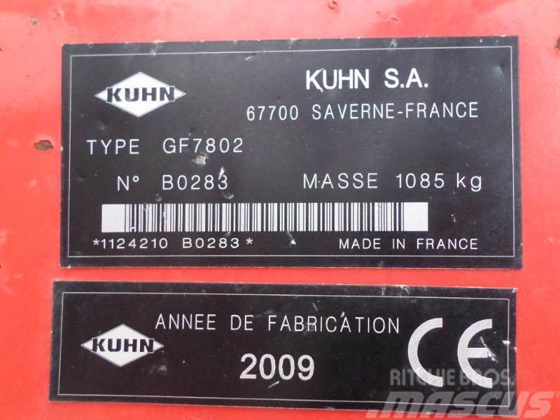 Kuhn GF 7802 Grābekļi un siena ārdītāji
