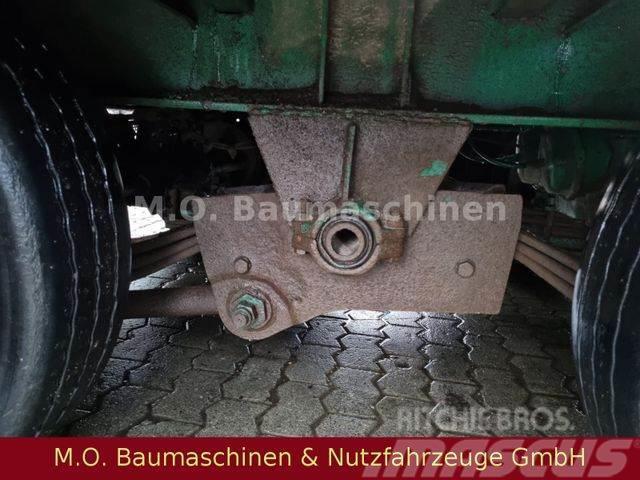 Kaiser SSB 335 / 3 Achser / Blatt / Hydr. Rampen / 34t Zemie treileri
