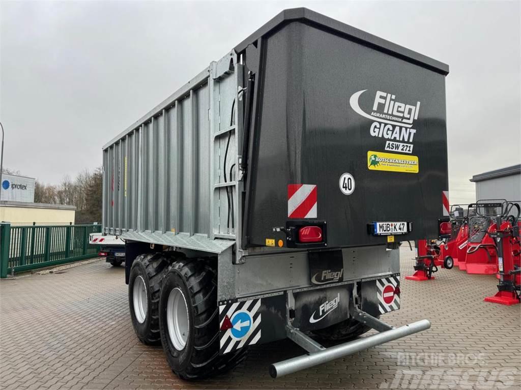 Fliegl Gigant ASW 271 Compact Fox Tandem Other trailers
