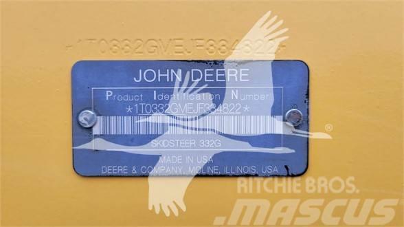 John Deere 332G Skid steer loaders