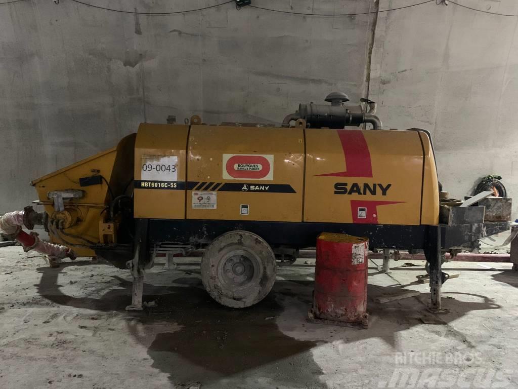 Sany Concrete Pump HBT6016C-5S Concrete pump trucks