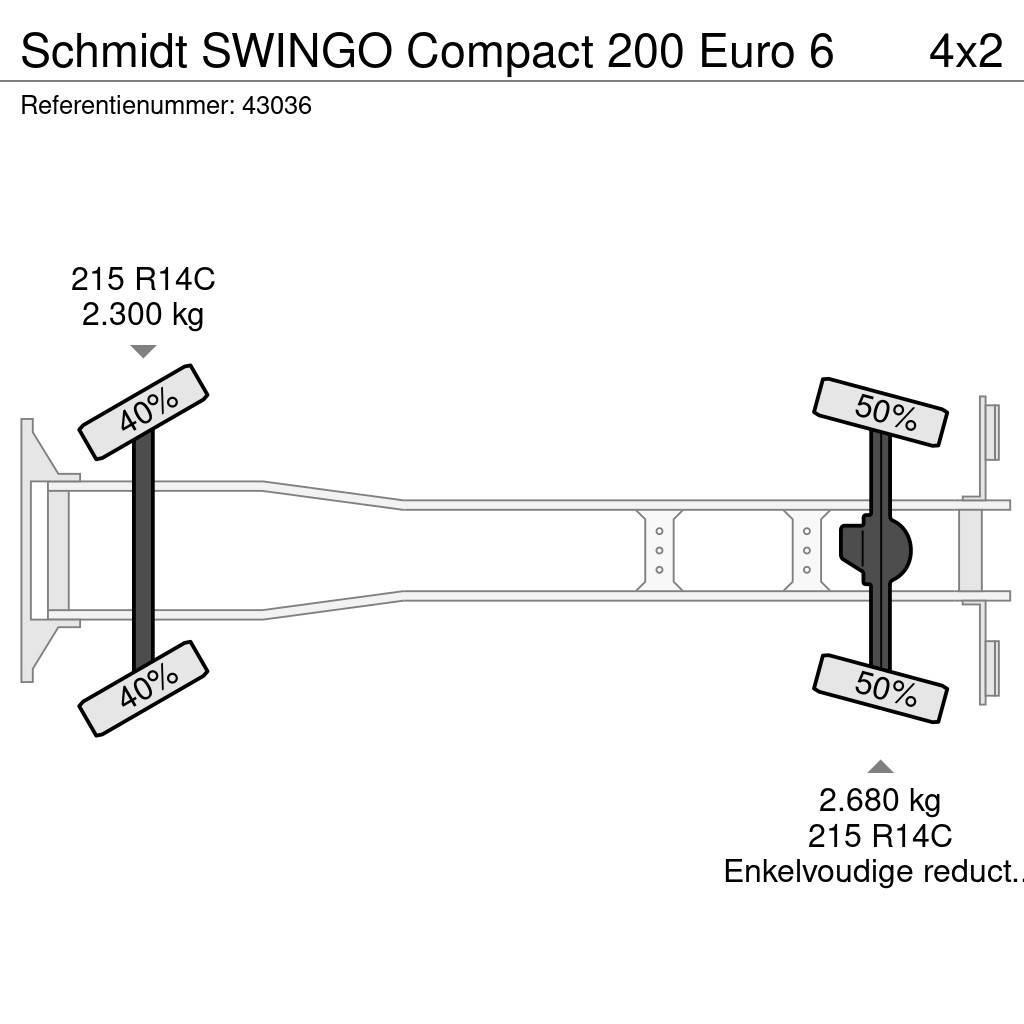 Schmidt SWINGO Compact 200 Euro 6 Sweeper trucks