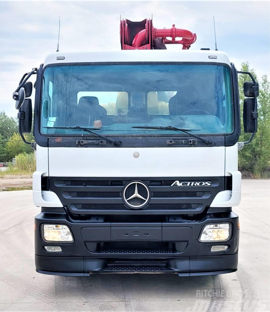 Mercedes-Benz Actros 2631, Putzmeister 36-4 M Concrete pump trucks