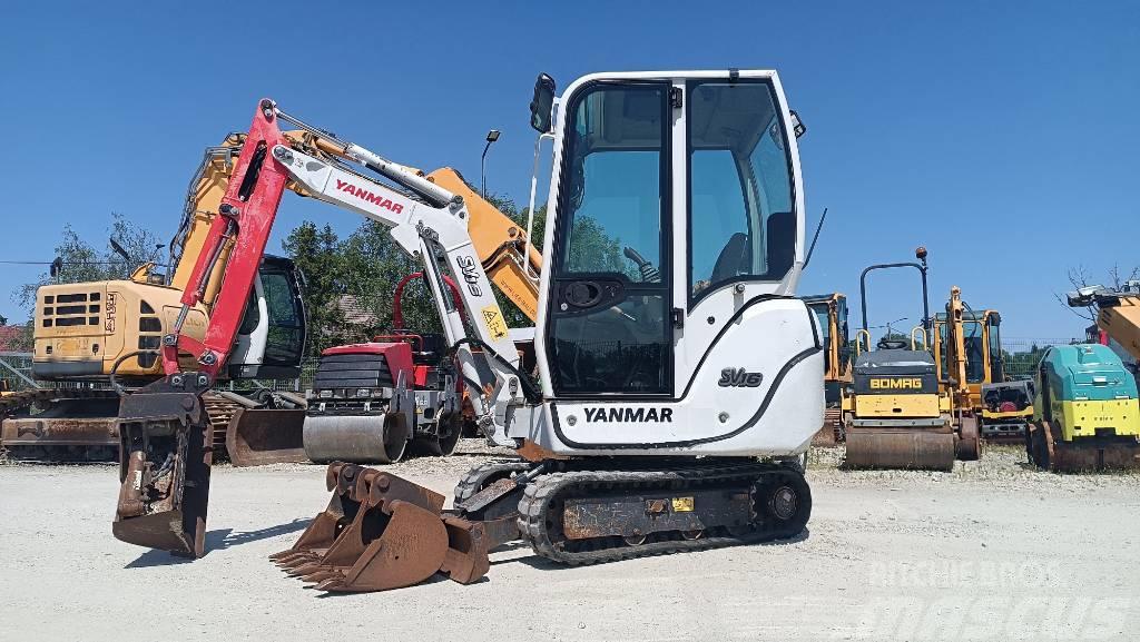 Yanmar SV 16 15 18 20 22 25 VIO BOBCAT CAT JCB Mini excavators < 7t (Mini diggers)