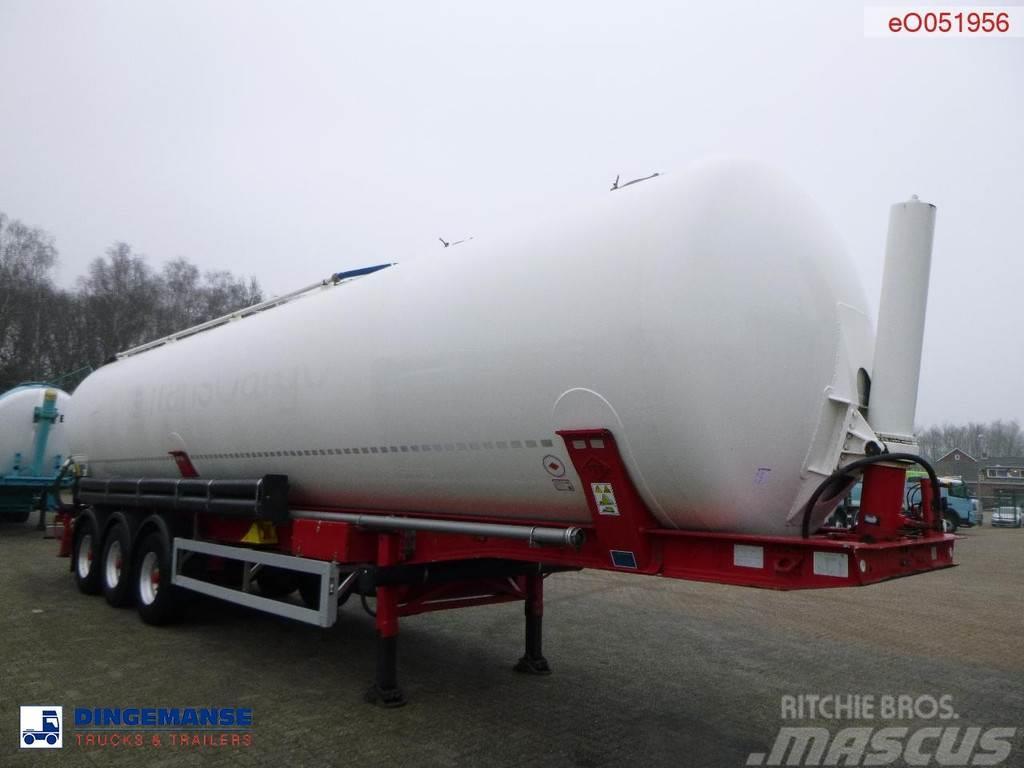 Feldbinder Powder tank alu 63 m3 (tipping) Tipper semi-trailers