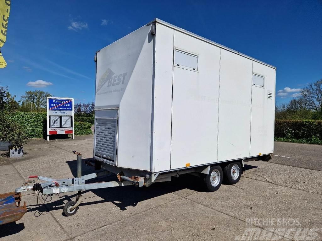 Peters decontaminatie-unit met Nederlands kenteken Box body trailers