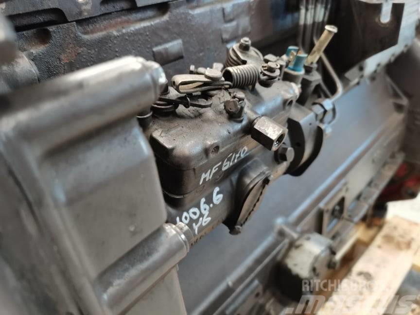 Massey Ferguson 6170 {injection pump Lucas  silnika Perkins 1006. Engines