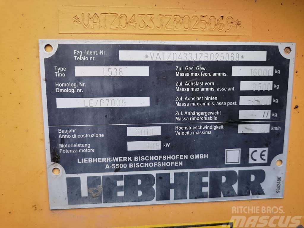 Liebherr 538 Wheel loaders