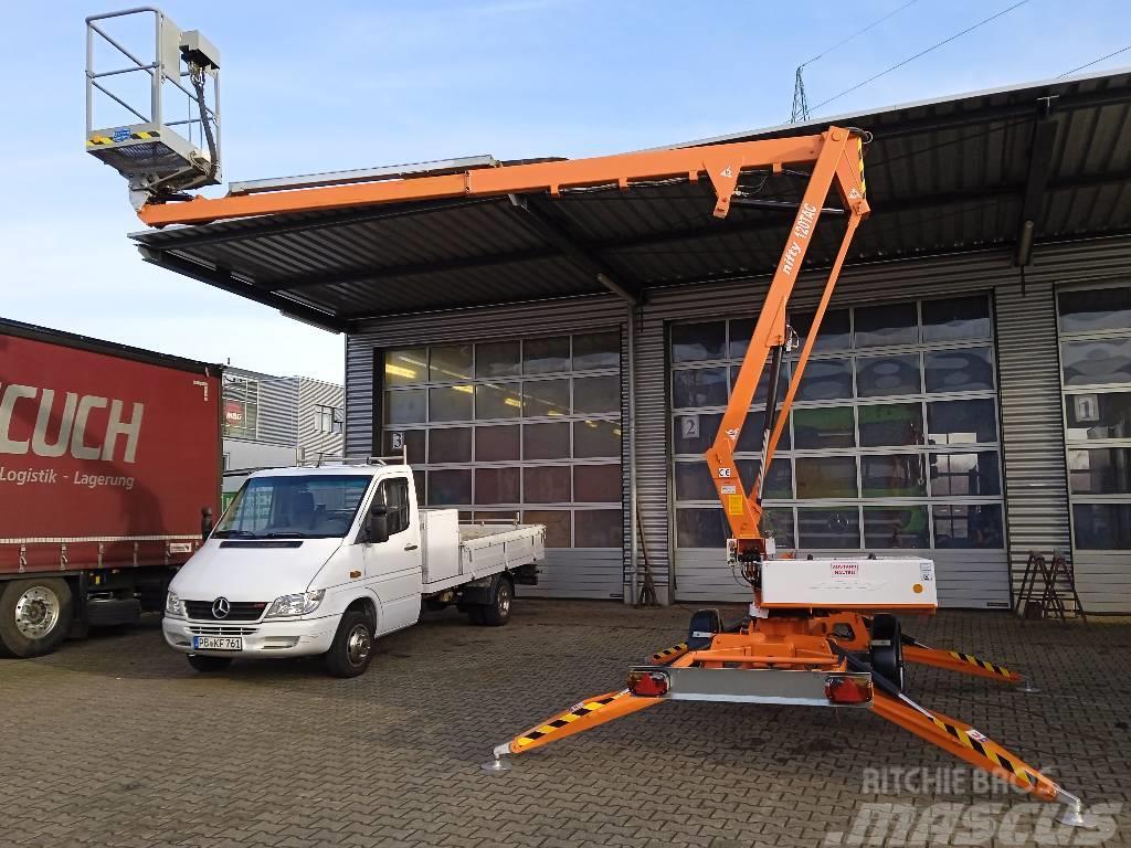 Niftylift N 120 TAC Trailer mounted aerial platforms