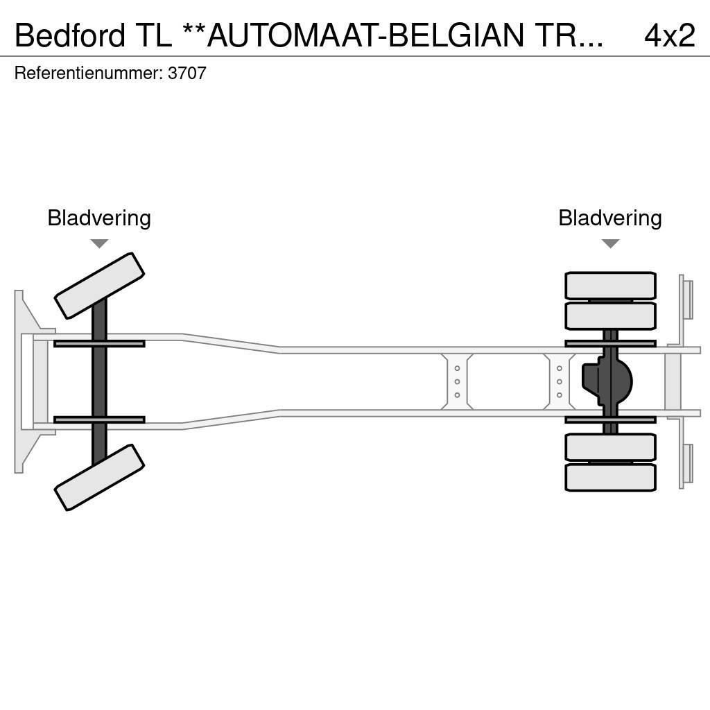Bedford TL **AUTOMAAT-BELGIAN TRUCK** Fire trucks