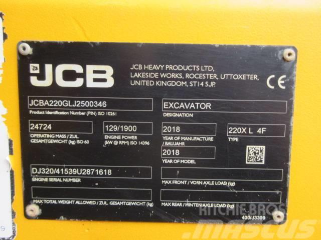 JCB 220X LC Crawler excavators