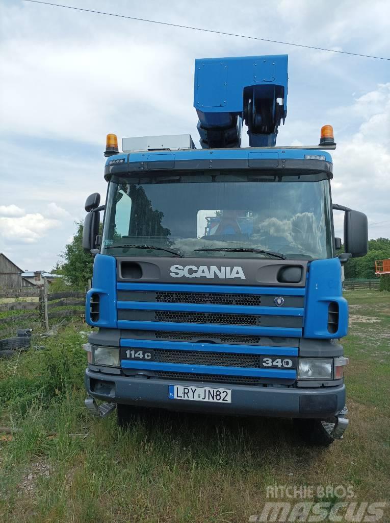 Scania 124 Truck & Van mounted aerial platforms