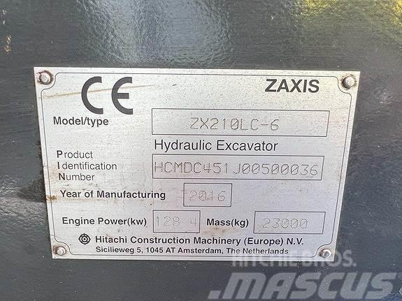 Hitachi ZX 210LC-6 Crawler excavators