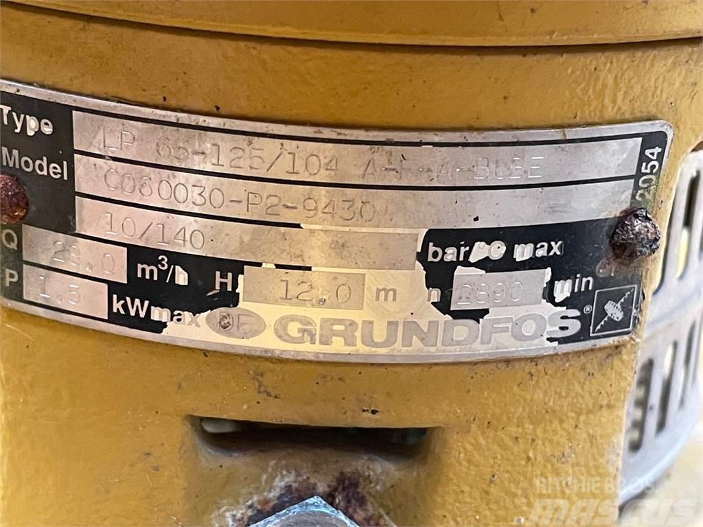 Grundfos Type LP 65-125/104 A-F-A-BU5E pumpe Waterpumps