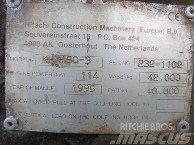 Hitachi KH150-3 til ophug Crawler excavators