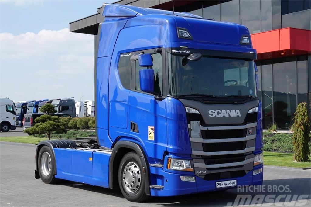 Scania R 450 / RETARDER / 2018 ROK / Tractor Units