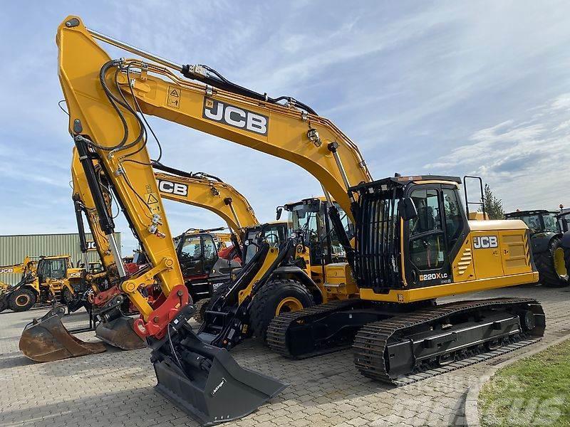 JCB 220X mit WOLF Abbruchgitter Crawler excavators