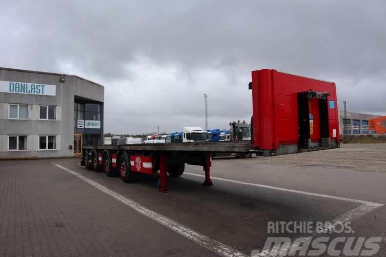 Kel-Berg 13.6 m Flatbed/Dropside semi-trailers
