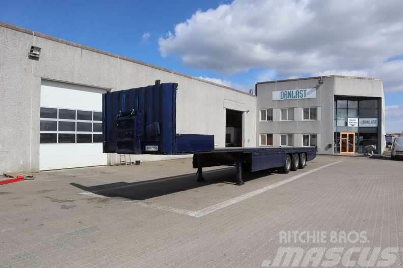 Krone 13.6 m Flatbed/Dropside semi-trailers