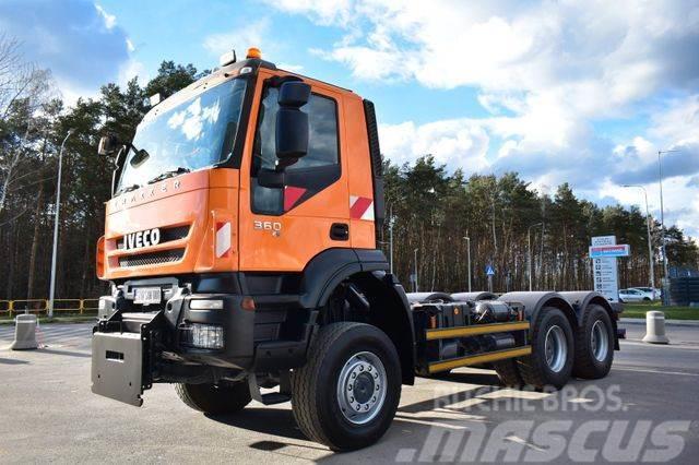 Iveco TRAKKER 6x6 EURO 5 CHASSIS 93.000 km !!! Chassis Cab trucks