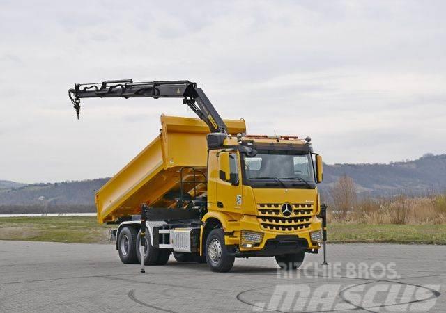 Mercedes-Benz AROCS 2640* PK 17.001 SLD + FUNK * 6x4 Crane trucks