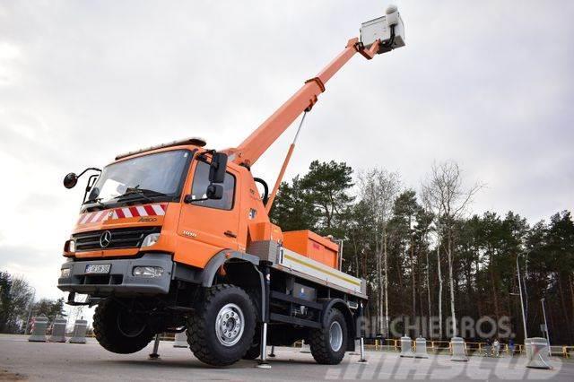 Mercedes-Benz ATEGO 1018 4x4 WUMAG WT 170/17m/ 83.000 km !!! Truck & Van mounted aerial platforms