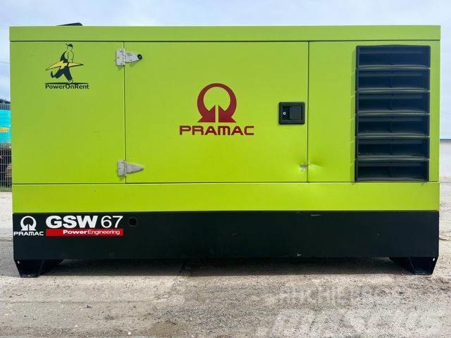 Pramac GSW 67 Stromaggregat nur 70 BH Diesel Generators