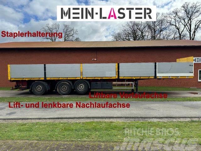 Schröder Pritsche Staplerhalterung Lenkachse Flatbed/Dropside semi-trailers