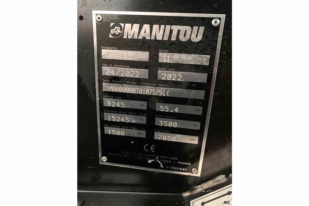 Manitou MT1335e Telescopic handlers