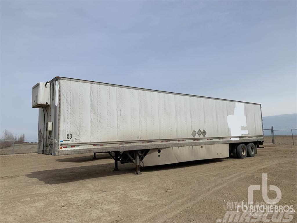 Manac 53 ft x 102 in T/A Heated Box body semi-trailers