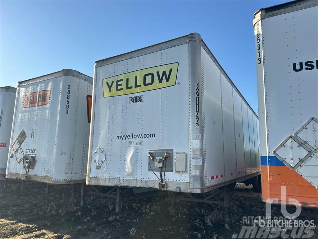 Wabash 40 ft S/A Box body semi-trailers