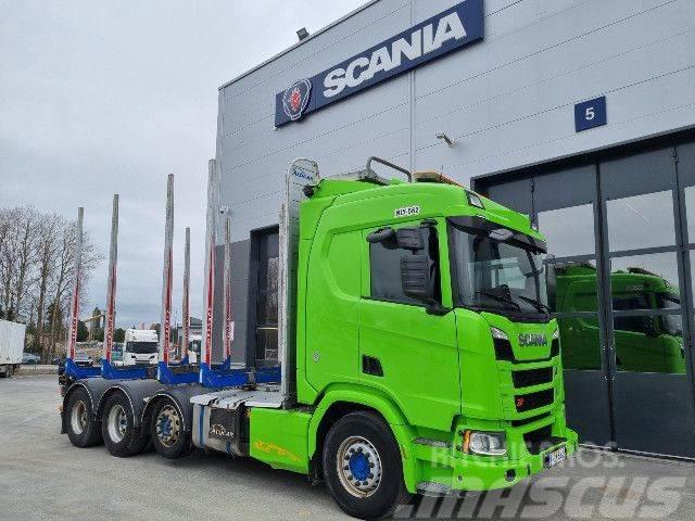 Scania R 650 B8x4/4NA, Korko 1,99% Chassis Cab trucks