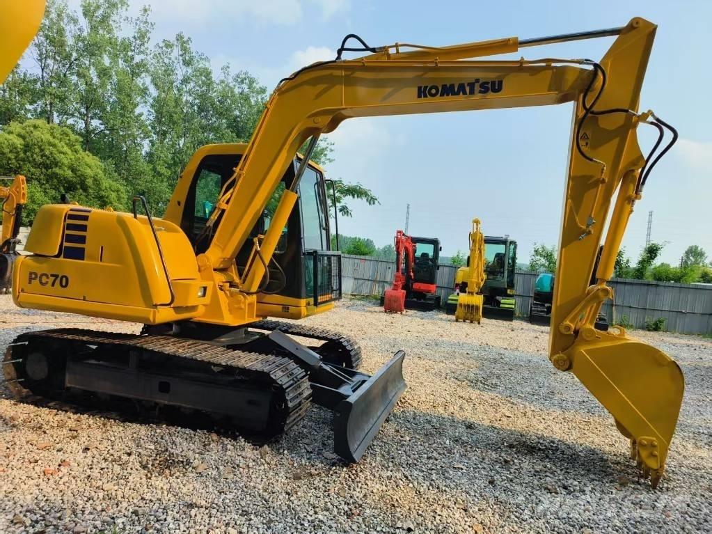 Komatsu PC 70-7 Kāpurķēžu ekskavatori
