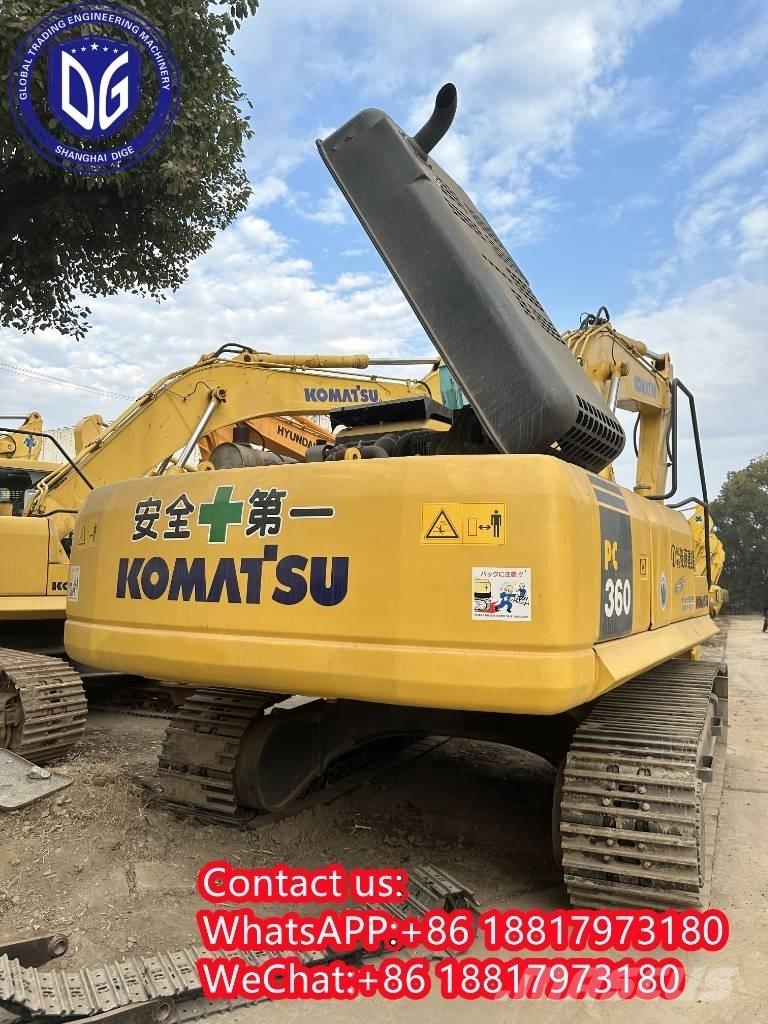 Komatsu PC 360-7 Kāpurķēžu ekskavatori