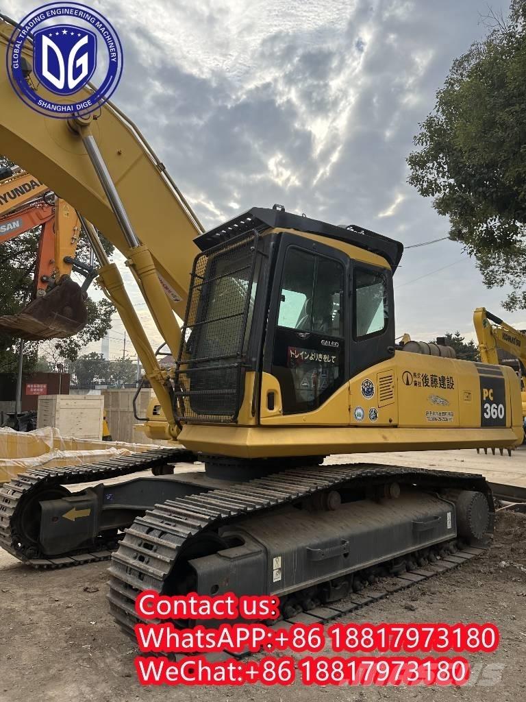 Komatsu PC 360-7 Kāpurķēžu ekskavatori