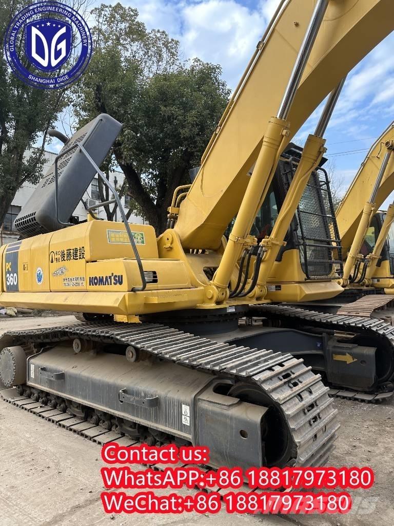 Komatsu PC 360-7 Kāpurķēžu ekskavatori