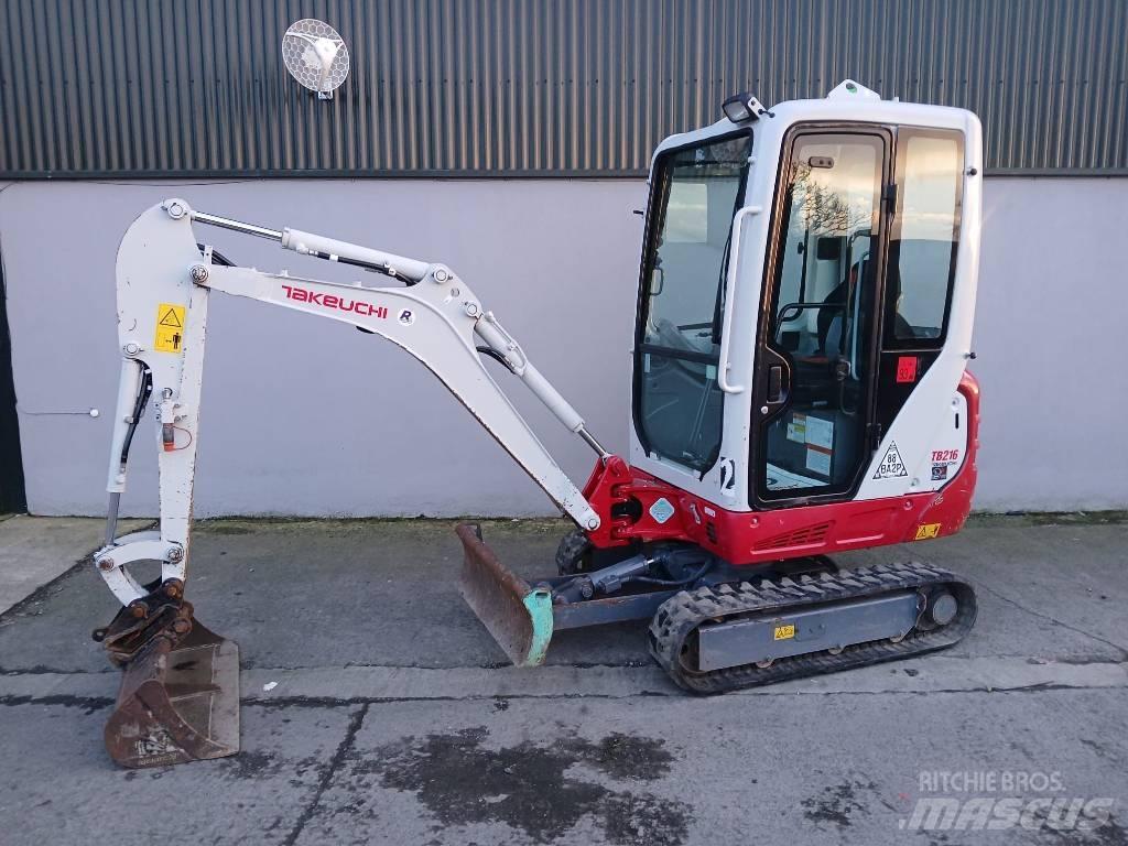 Takeuchi TB 216 Mini ekskavatori < 7 t