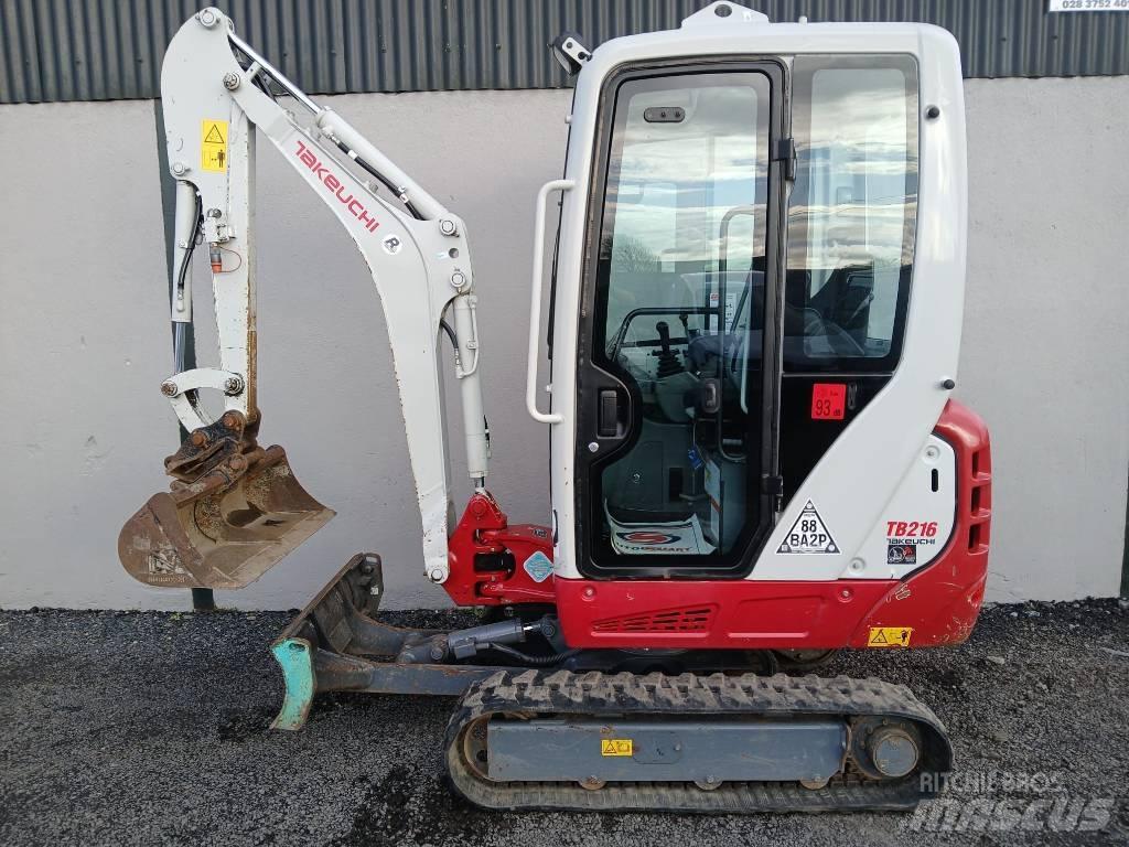 Takeuchi TB 216 Mini ekskavatori < 7 t