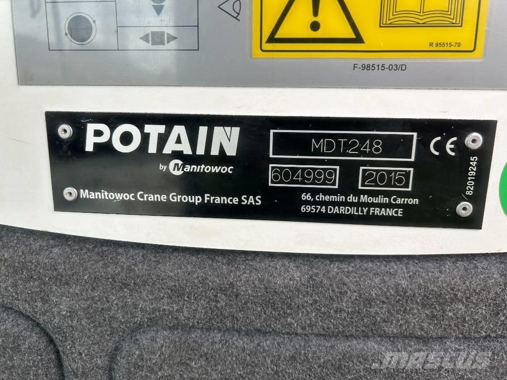 Potain MDT248-J10 Torņa krāni