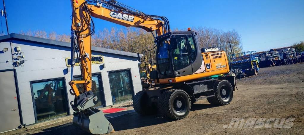 CASE WX 148 Ekskavatori uz riteņiem